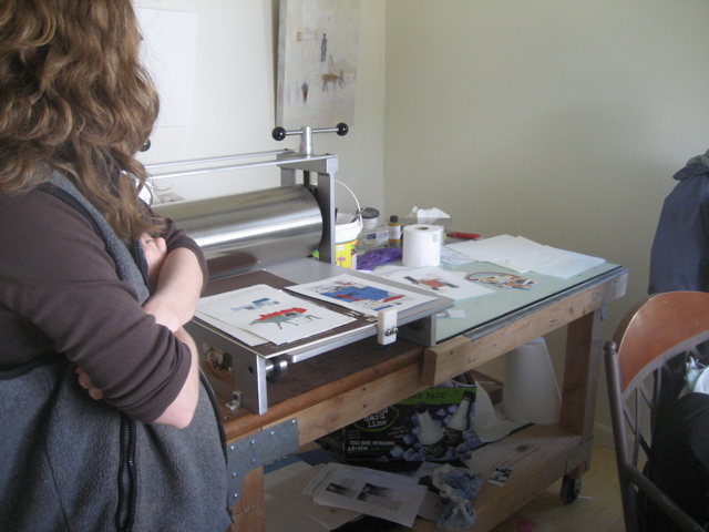 monoprint press monoprint press