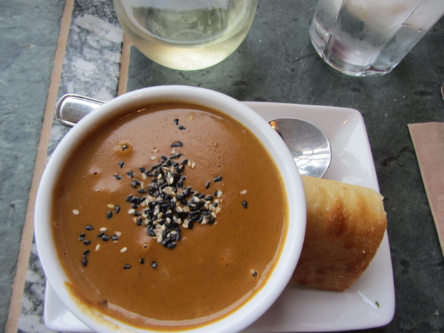 pumpkin mole soup