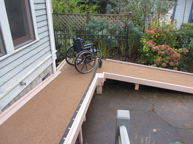 ramp with chair