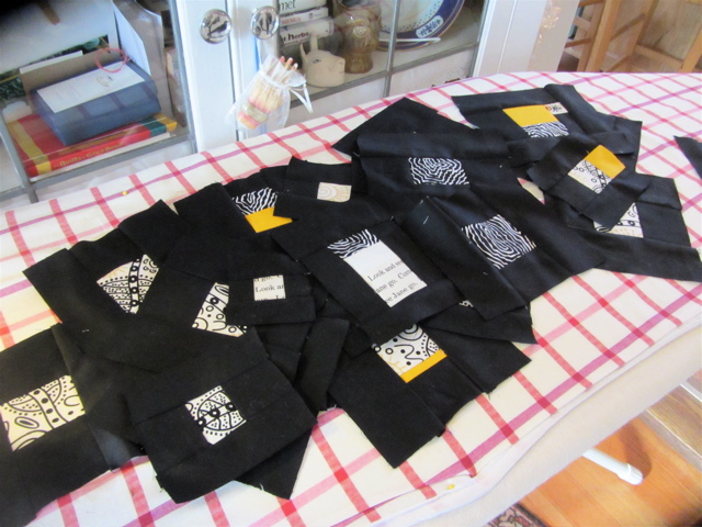 lots of squares