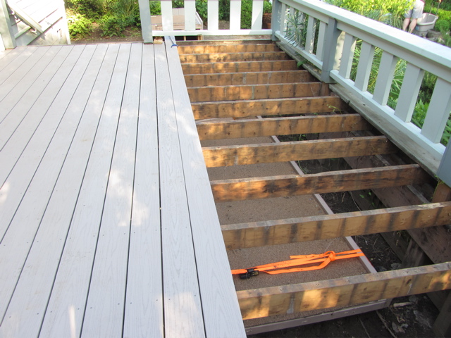 half deck with ramp stowed