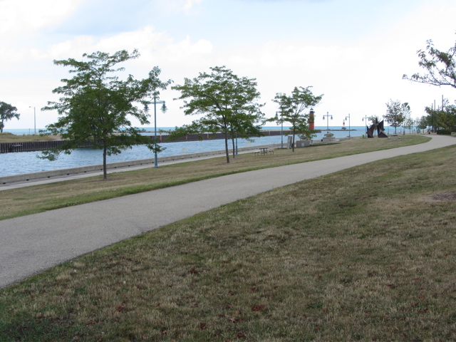 Kenosha park and lighthouse