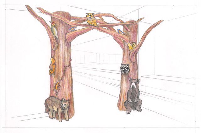 preliminary drawing 2 mezzanine