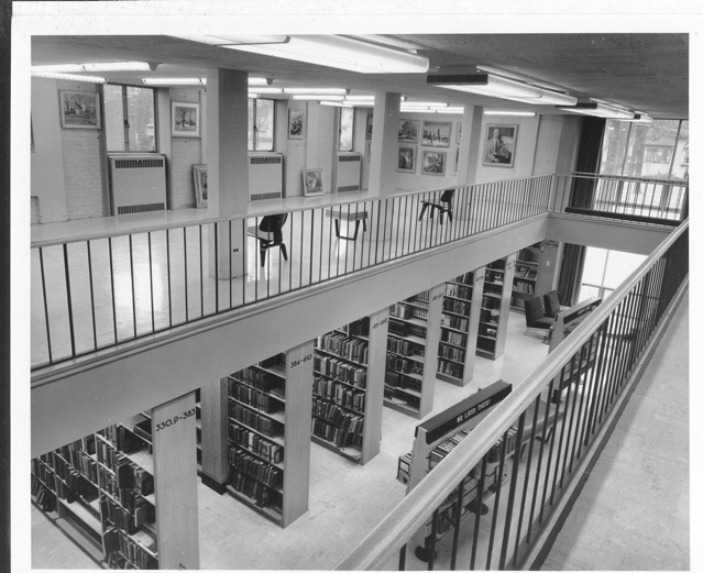 Wilmette Public Library 1952 "new building"
