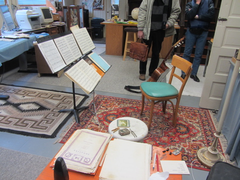 Jon's playing set-up