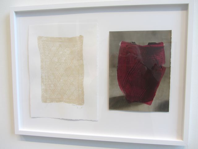 "Red Vessel and Linen"