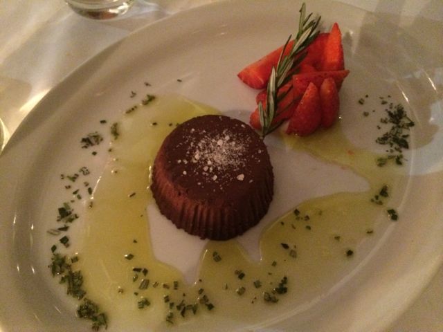 dinner Garga dessert