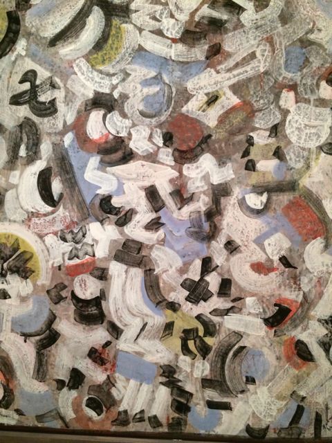 Tobey "Signs and Messengers" Tempera on board