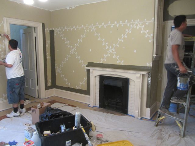 dining room, cutting