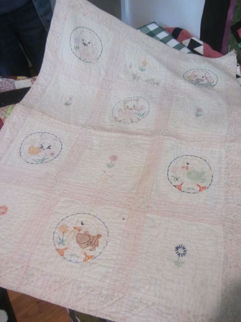 QG Lynda's own baby quilt