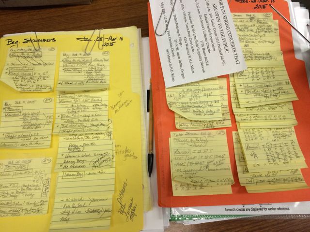 ukulele teacher notes