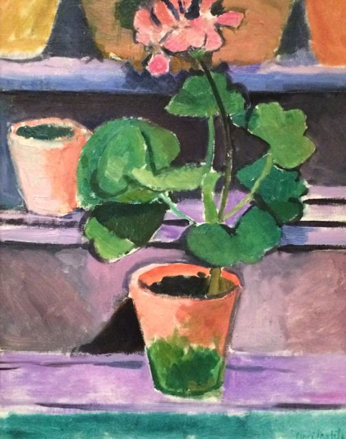 Matisse geraniums