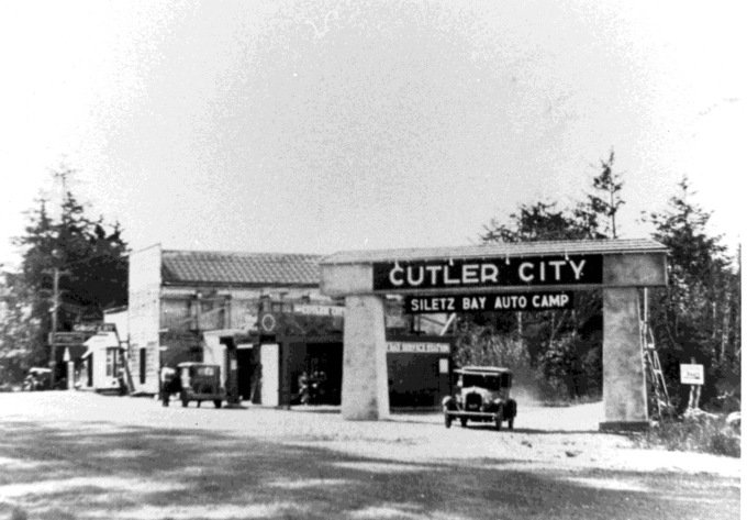 Cutler City arch
