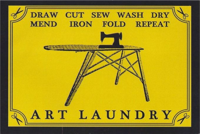 Art Laundry card piece
