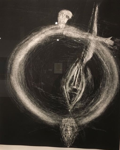 susan-rothenberg-1983-drypoint-etching-and-aquatint